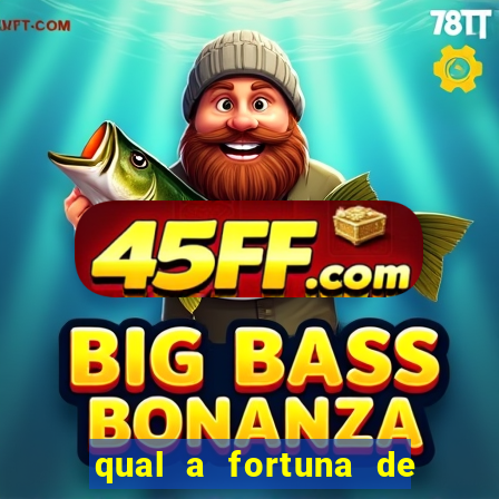 qual a fortuna de raiam santos